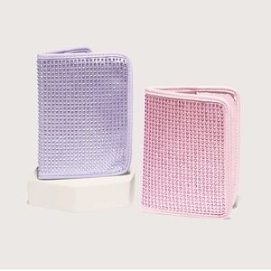 Stoney Clover Lane Pink Rhinestone Passport Holder
